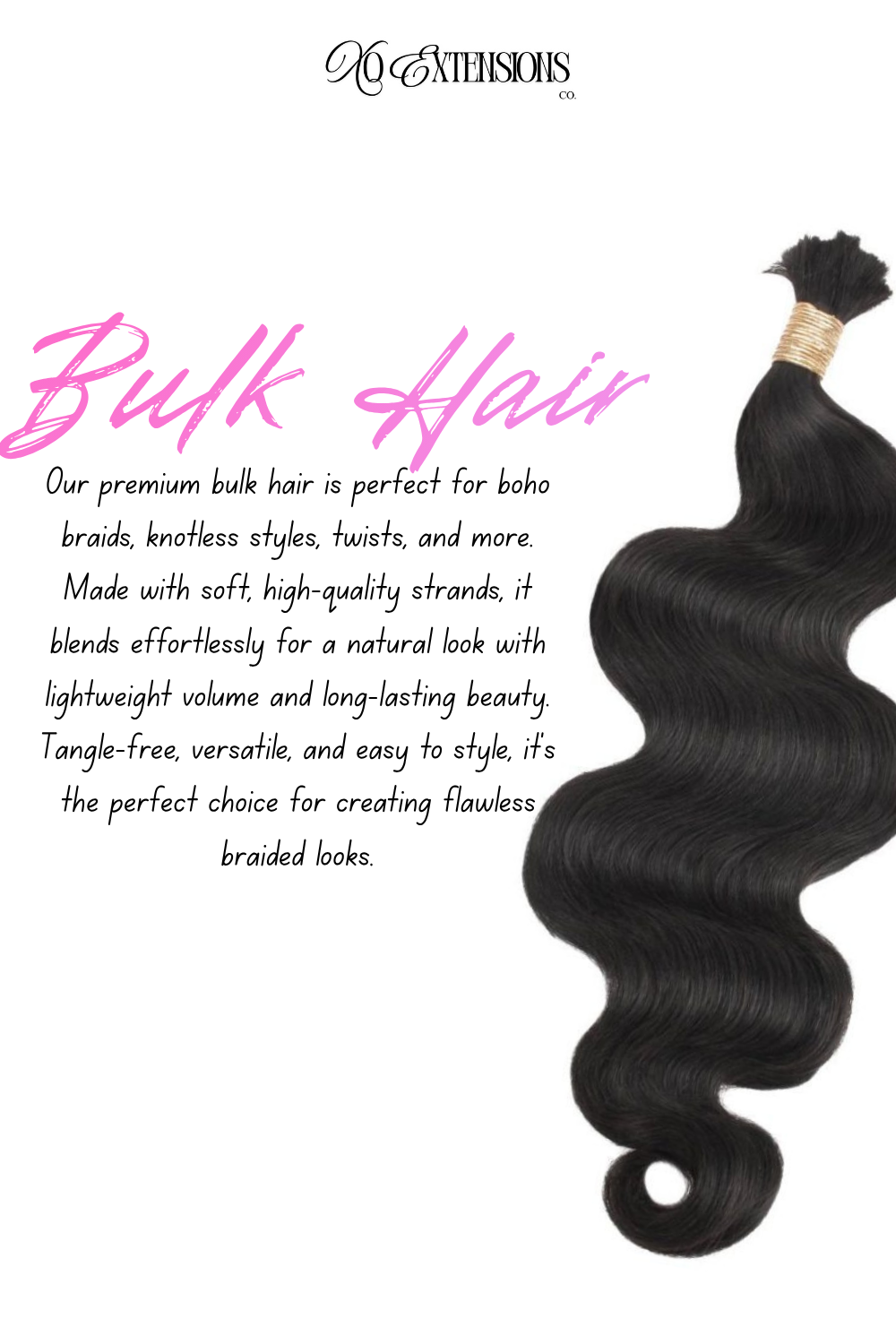 Loose Wave Bulk Hair